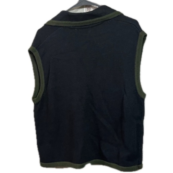 Vintage Ciel Bleu Sweater Vest embroidered - Picture 2 of 5